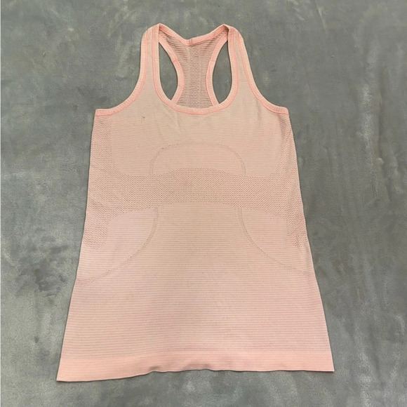 Lululemon swiftly tech tank top light pink 21339 - Picture 2 of 8